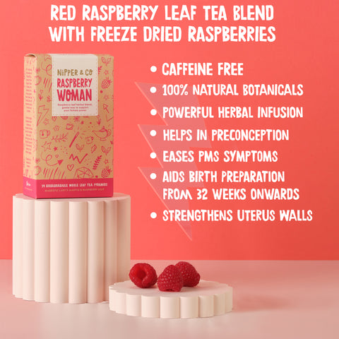 Red raspberry leaf tea, usage and science