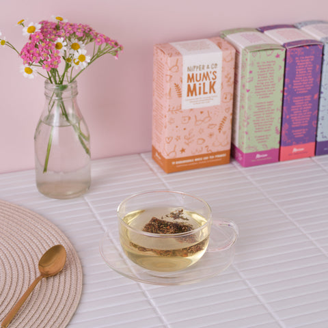 Mum's Milk, Breastfeeding Tea for Lactation Support in Nursing Mothers