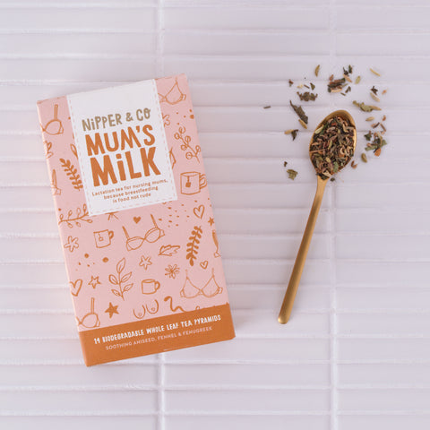 Mum's Milk, Breastfeeding Tea for Lactation Support in Nursing Mothers