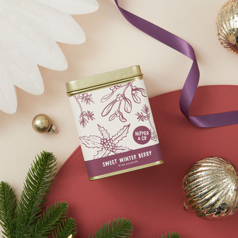 Sweet Winter Berry, Limited Edition Christmas Tea and FREE Embossed Christmas Card