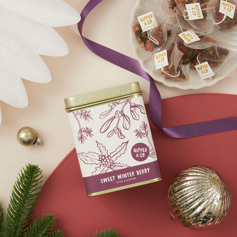 Sweet Winter Berry, Limited Edition Christmas Tea and FREE Embossed Christmas Card