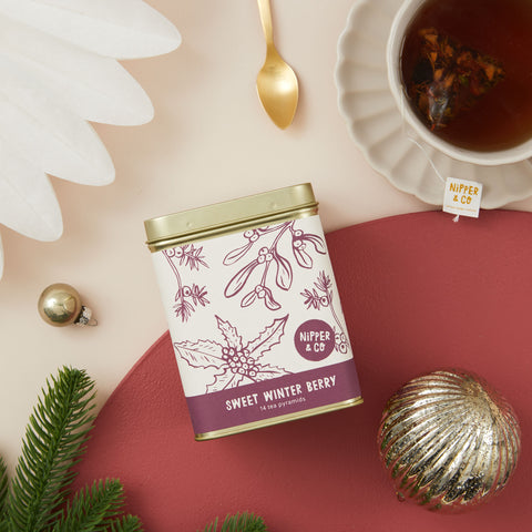 Sweet Winter Berry, Limited Edition Christmas Tea and FREE Embossed Christmas Card