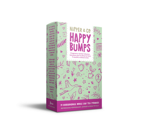 Happy Bumps , Refreshing Herbal Tea for Throughout Pregnancy