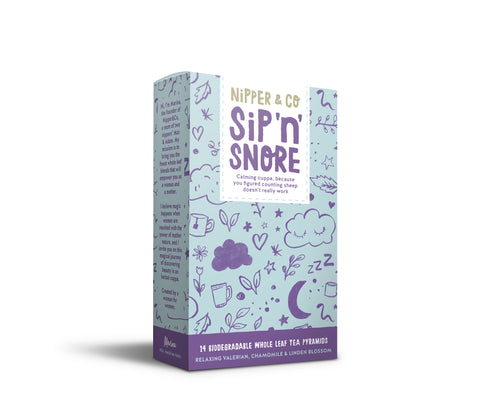 Sip'n'Snore, Relaxing Herbal Tea for Easy Sleep