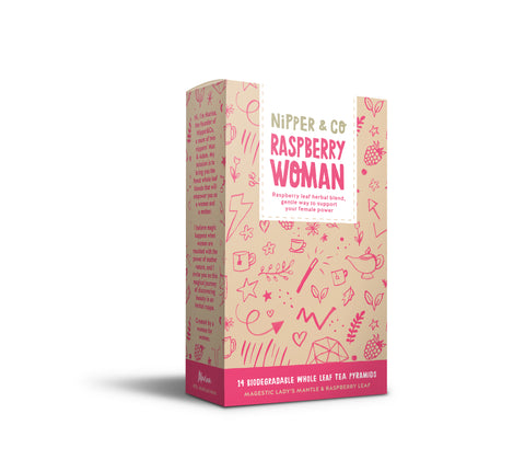 Raspberry Woman, Red Raspberry Leaf Tea for Last Stages of Pregnancy,  Preconception and PMS